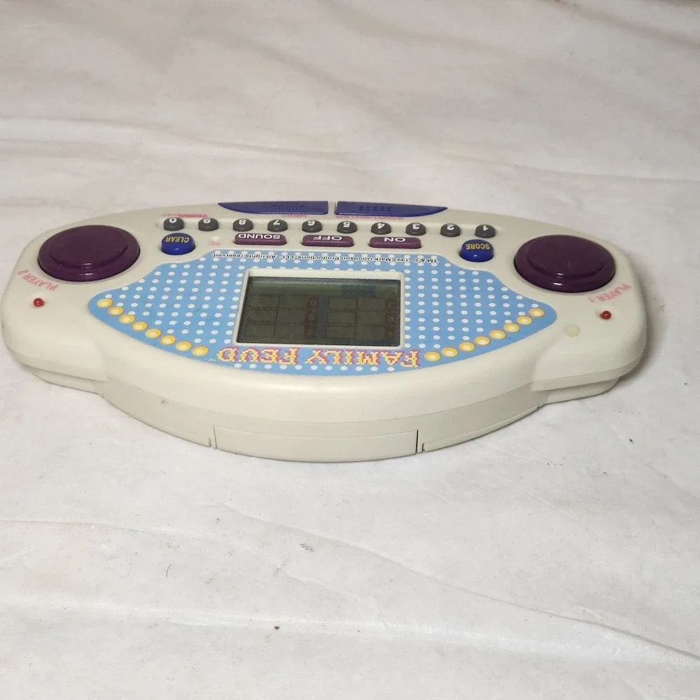 Family Feud Vintage 1997 Handheld Game Tested Works With‎ One Cartridge